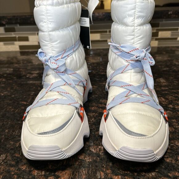SOREL Free People Movement Kinetic Impact NXT White Waterproof Boots 10 DISPLAY - Picture 13 of 16